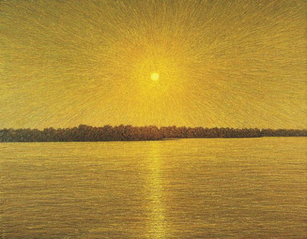 Image - Ivan Marchuk: Sun Has Risen over the Dnipro (2004).